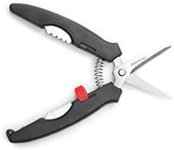 Nantucket Seafood 5979 Lobster Shears, Stainless Steel with Plastic Handle