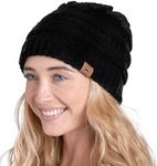 Tough Headwear Womens Beanie Hat, Tuque Femme Hiver - Winter Womens Hats, Bonnet Hiver Femme