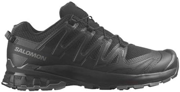 Salomon Men's XA Pro 3D V9 Sneaker, Black/Phantom/Pewter 1, 11 Wide