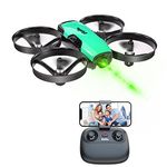 Loolinn | Drones for Kids with Camera - Mini Drone, Remote Control Quadcopter Drone with 90° Adjustable Camera, Security Guards, Photos and Videos (Gift Idea)