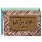 Hallmark Housewarming Card (Welcome Home Doormat)