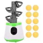 Table Tennis Robot, Automatic Launcher Pong Machine with 10 Balls for Table Tennis Train