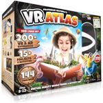 Professor Maxwell's VR Atlas - Virtual Reality Kids Science Kit, Book and Interactive Geography STEM Learning World Travel Activity Set (New Edition) - for Ages 8 and Up