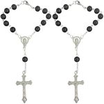 2PCS Car Rosary for Rearview Mirror