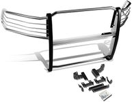 DNA Motoring GRILL-G-022-SS Front Bumper Brush Grille Guard Compatible with 09-18 Ram 1500