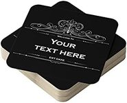 Personalised Beer Mats Pack of 24 -