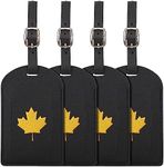 Anyos 4 Packs Luggage Tag, Durable 