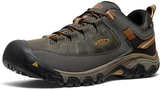KEEN Male Targhee III WP Black Olive Golden Brown Size 10 US Hiking Shoe