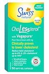 Swiss Natural ChoLessterol with Vegapure | Clinically Proven to Lower LDL Cholesterol & Improves Heart Health | Plant Sterol Esters | 50 Soft Gel Capsules | 650 mg