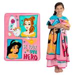 Franco Kids Bedding Super Soft Plush Micro Raschel Throw, 46 in x 60 in, Disney Princess