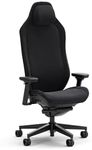 Fractal Design Refine Alcantara Dark Gaming Chair - Ergonomic Office Desk Chair Functionality with 4D Adjustable Armrests, High-Back Support, Lumbar Cushion, and Premium Fabric