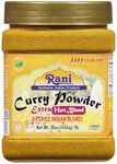 Rani Curry Powder Extra HOT Natural 11-Spice Blend 16oz (1lb) 454g PET Jar ~ Salt Free | Vegan | Gluten Friendly | Non-GMO | Indian Origin