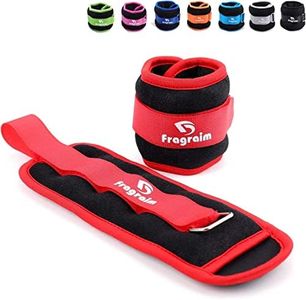 Poids Cheville, Poids Poignet, Leste Cheville, Pour Femmes, Hommes et Enfants - 1KG 1 Paire de Poids de Musculation Pour Poignet/Jambe/Bras avec Sangle Ajustable Pour le Jogging, La