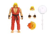 Jada KEN MASTERS STREET FIGHTER 6" DELUXE COLLECTOR ACTION FIGURE, Toys for Kids and Adults