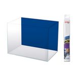 wave Double Background Blister, 60 X 150 cm, Black/Blue