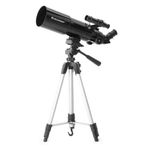 Celestron 22030 Travel Scope Portable Refractor Telescope with 80mm lens, Fully-Coated Glass Optics, Bonus Astronomy Software Package and Digiscoping Smartphone Adapter