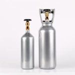 Aquarium Stainless Steel Empty Co2 Cylinder | Indian Fish Monsters (IFM) (4 litres)