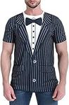 Funny World Tuxedo T-Shirts for Men