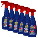 Jeyes Fluid Outdoor Cleaner Spray (750ml, Pack of 6) – Ready to Use Disinfectant – Fluid Spray Kills 99.9% of Bacteria – Patio Cleaner for Paths, Pet Housing, Greenhouses – Tackles Dirt & Stains