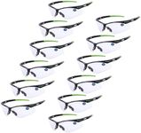 ProtectX Bifocal Safety Glasses 2.0 Diopter, Safety Glasses with Bifocal 2.0, Bifocal Safety Readers for Men Women, ANSI Z87.1 Rated 12 Pack