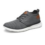 Bruno Marc Men's Mesh Sneakers Lightweight Breathable Walking Running Shoes Dark Grey Size 11 M US Zero-01