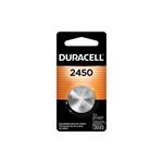 Duracell - 2450 3V Lithium Coin Battery - long lasting battery - 1 count