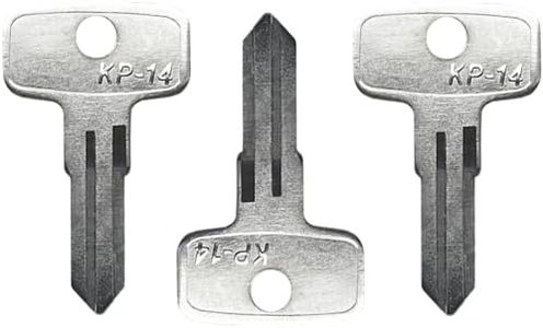 (3) KeyPower 4010321 Blank Keys For Polaris 4 wheeler ATV Ranger RZR Snowmobile, Key Code :22xx, 23xx, 27xx, 28xx Series