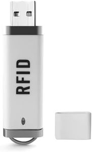 RFID Reader Mini ID IC Card Reader Scanner RFID Reader 125KHz/13.56Mhz Dual Frequency Reads TK4001 EM4100 ID IC NFC Card Access Control Reader USB Port