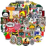 50pcs Mexican Stickers, Funny Vinyl Mexico Tool Box Stickers, Design for Hardhat Helmet Hood Laptop Water Bottle, Mexico Pride Patriotic Decals for Men Adults Ironworkers Lineman Oilfield Electrician