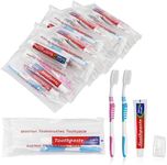 Disposable Toothbrushes with Toothp
