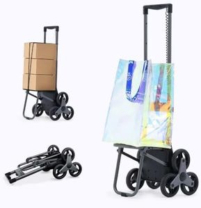 Electric Stair Climbing Shopping Cart for Grocery with Wheels for Stairs