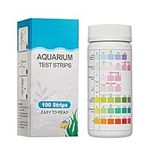 Inkbird 7 in 1 Aquarium Test Strips, Aquarium Test, 100 Strip Fish Tank Water Test Strips to Detect Nitrite Nitrate Chlorine Carbonate Total Alkalinity Hardness pH