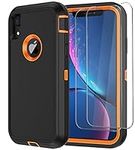 for iPhone XR Case with 2 x Screen 