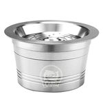 VELURA Stainless Steel Reusable Coffee Capsule Cup Coffee Filters for cafissimo |1 Piece Stainless Steel Coffee Capsules Cup Filter|Coffee Pods & K-Cups|Home & Garden