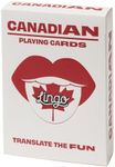 Canadian Lingo Playing Cards | Travel Flashcards | Learn Canadian Slang Vocabulary in A Fun & Easy Way | 52 Essential Translations