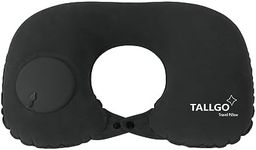 TALLGO Inflatable Travel Pillow, Neck Pillow for Travel, Inflatable Neck Pillow for Travel, Airplane Pillow, Inflatable Pillow, Airplane Pillow for Neck, Waist, Back and Camping Pillow