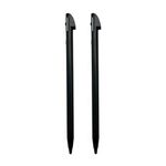 2x Black Replacement Stylus Touch Screen Pens, Compatible with Nintendo 3DS XL (Older version)