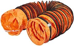 PVC Flexible Duct Hose, HVAC Duct Hosing Flame Retardant for 8in Ventilator Utility Blower Fan with Adjustable Rope and D-Ring, Easy Storage (8inx16ft)