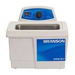 Branson CPX-952-217R Series MH Mechanical Cleaning Bath with Mechanical Timer and Heater, 0.75 Gallons Capacity, 120V