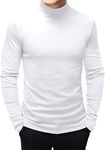 Men's Fashion Mock Turtleneck T-Shi