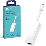 TP-Link USB-C Ethernet Adapter | Gigabit Ethernet Adapter for MacBook, Windows, Chromebook | USB-C to RJ45 |Plug and Play| Compatible for Windows11/ 10, Mac OS X (10.9+), Chrome OS, Linux OS (UE300C)