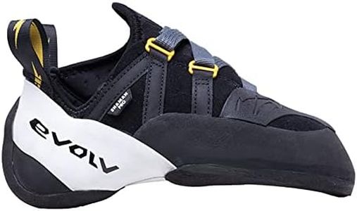 Evolv Shaman Pro Climbing Shoe - Men's, Black/White, 11.5