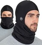 Tough Headwear Fleece Neck Warmer - Neck Gaiter Tube, Ear Warmer Headband & Face Mask. Ultimate Thermal Retention