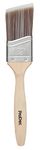 ProDec PBPT053 Premier Trade Professional Synthetic Long Handle Cutting In Paint Brush for Sharp Edge Lines Painting with Emulsion, Gloss, Satin Paints on Walls, Ceilings, 2" 50mm, Brown