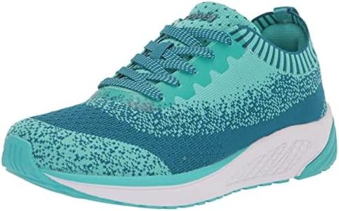 Propét Women's Propet Ec-5 Sneaker, Teal, 9.5 XX-Wide