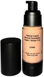 Mom's Secret 100% Natural Liquid Foundation, Organic, Vegan, Aloe Based, Natural Sun Protection, Gluten Free, Cruelty Free, Made in the USA, 1FL Oz. (Cork)