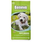 Benevo Vegan Puppy Food Dry (2kg) Hypoallergenic, Wheat Free & Non GM, With Essential Fatty Acids, Taurine, & L-carnitine, For Large & Small Breeds, Approved By PETA & Vegan Society UK