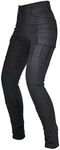Reinforced with Aramid Women Motorcycle Riding Pants CE Armor Slim Fit Knight Antifall Motorcross Racing Trousres Cargo, Black, X-Large
