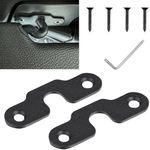 Sun Visor Repair Kit Heavy Duty Sun Visor Clips, Visor Mounting Clips Compatible with Jeep Wrangler JK 2018/ Wrangler 2018-2024/ Gladiator 2020-2024 & Jeep Wrangler Accessories