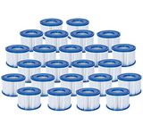 Happy Hot Tubs 24 PACK of Bestway VI Filters Lay-Z-Spa Lazy Spa Hot Tub Blowup Filter Cartidge